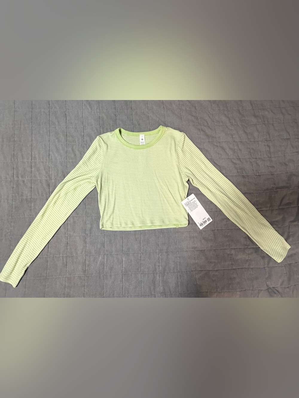 Lululemon - Hold Tight Cropped Long-Sleeve - Size 8